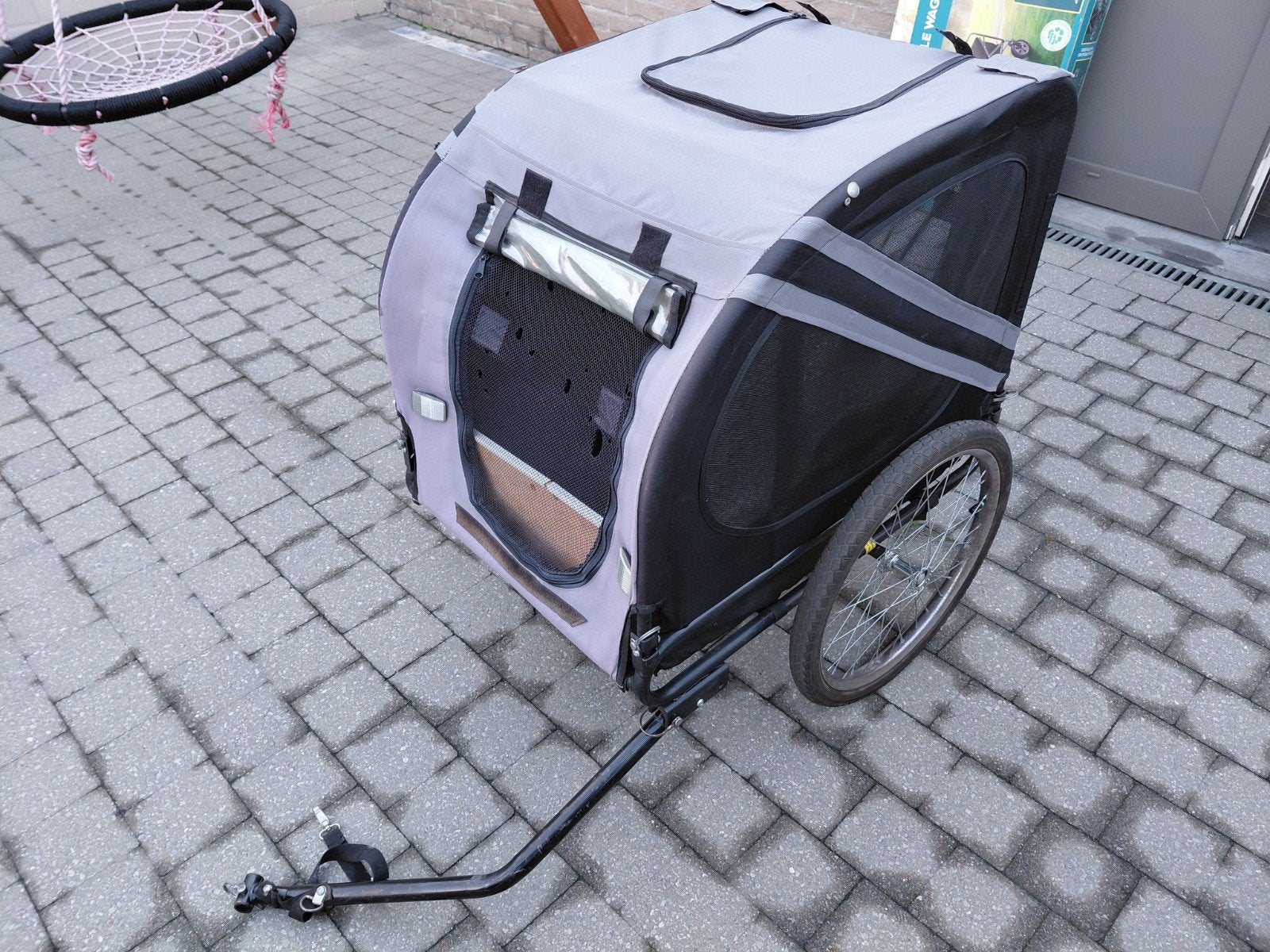 hondenfietskar, Ophalen, Hondenfietskar