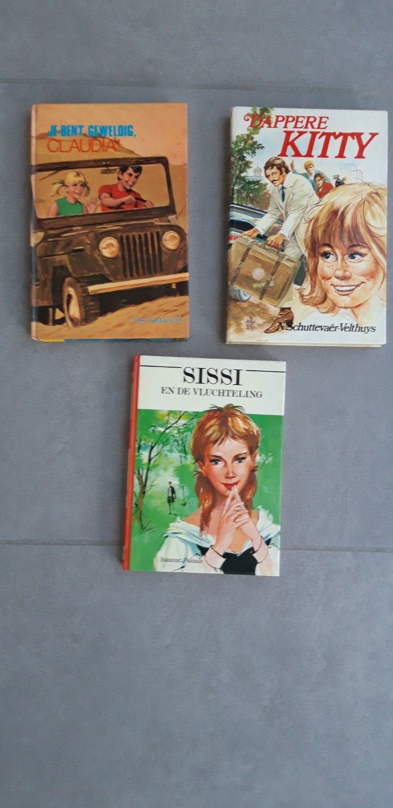 Jeugdboeken , Sissi ,Claudia , Kitty , 3€ per stuk, Boeken, Ophalen, Zo goed als nieuw