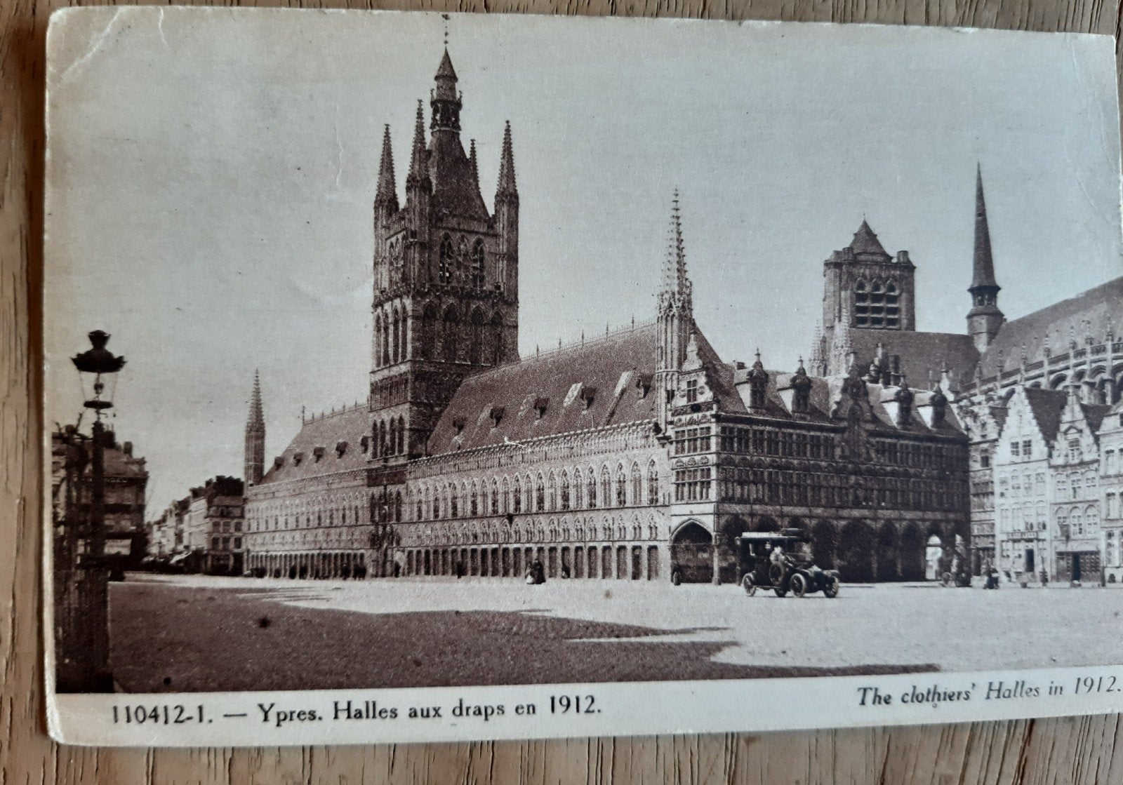 Ieper YPRES les halles, Verzamelen, Ophalen of Verzenden