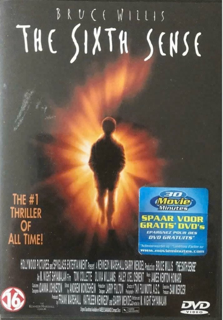 The Sixth Sense, Bruce Willis, originele DVD, Ophalen of Verzenden, Gebruikt