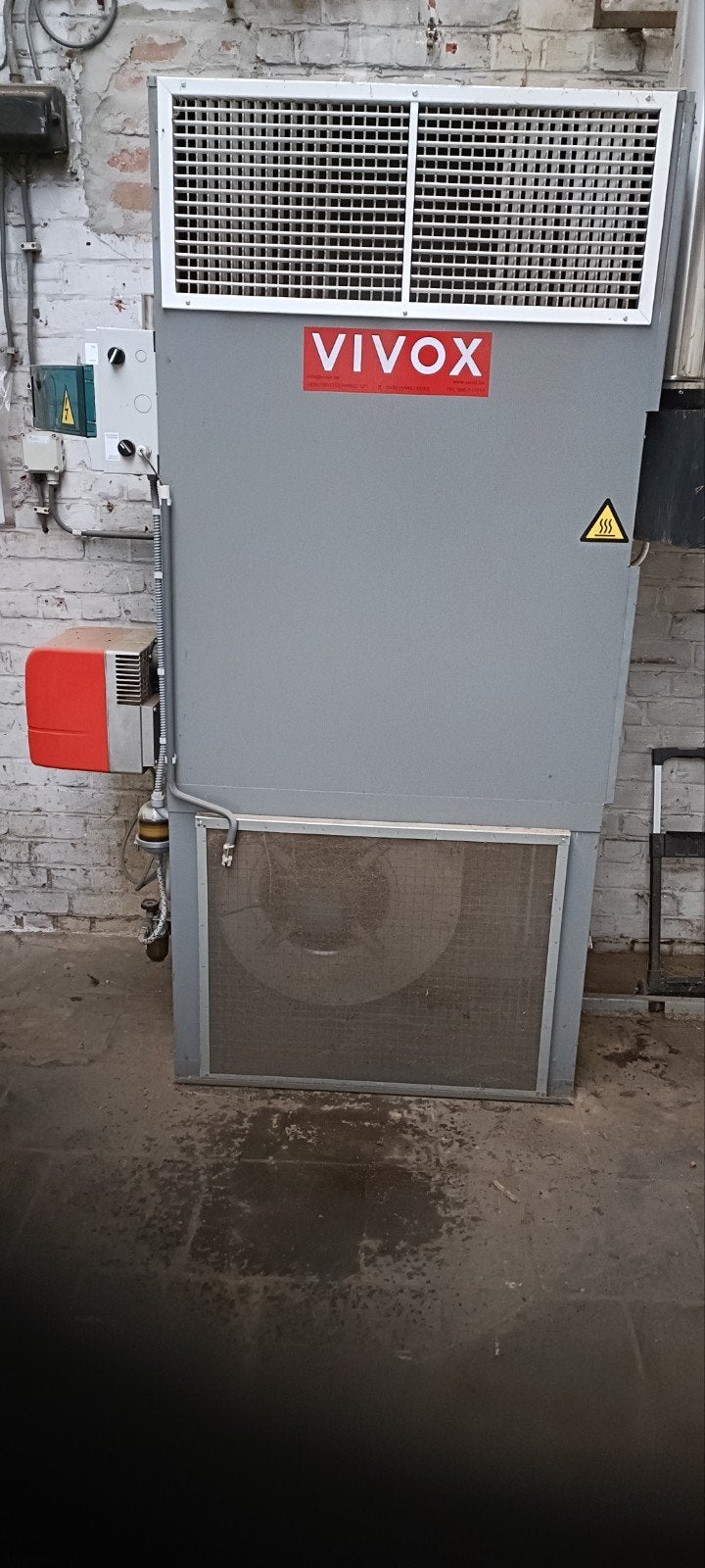Industriëel verwarmingstoestel op mazout VIVOX, Bricolage & Construction, Enlèvement
