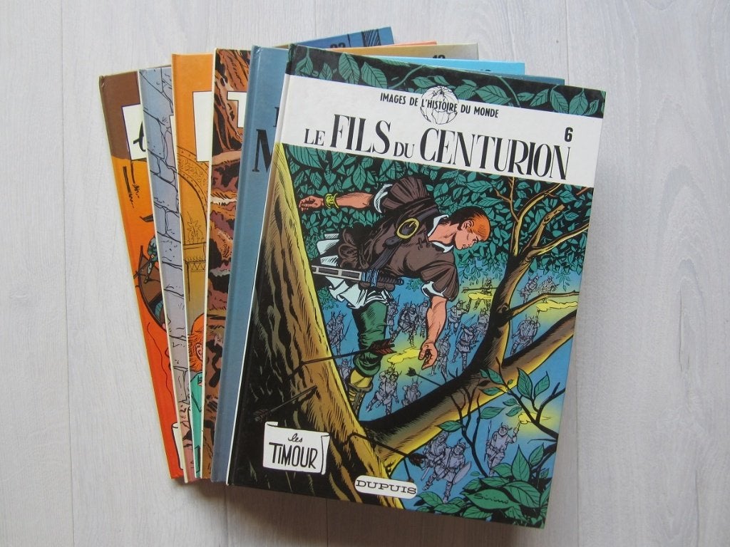 Timour cartonnées - Voir description, Plusieurs BD, Enlèvement ou Envoi, Comme neuf, Sirius
