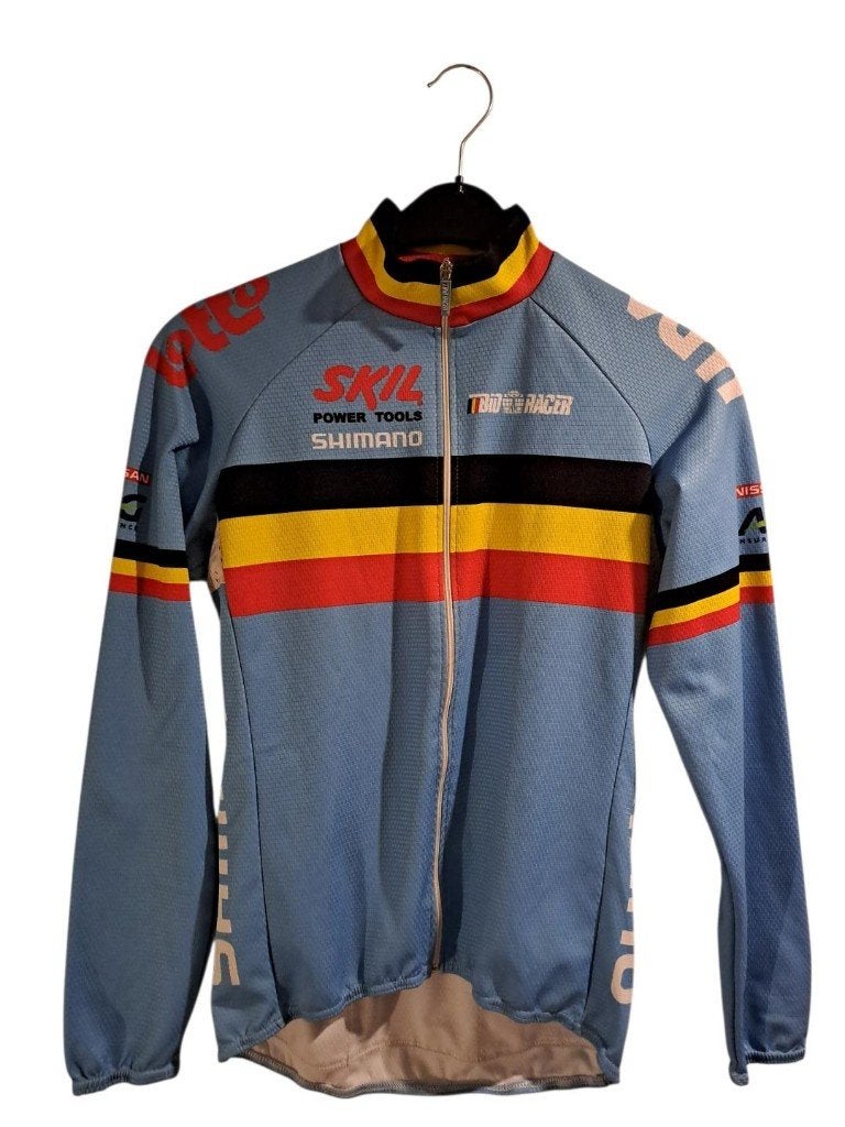 Wielertrui Nationaal Team Belgie Skil Shimano 2010, Gebruikt, Ophalen of Verzenden, Bovenkleding, Heren