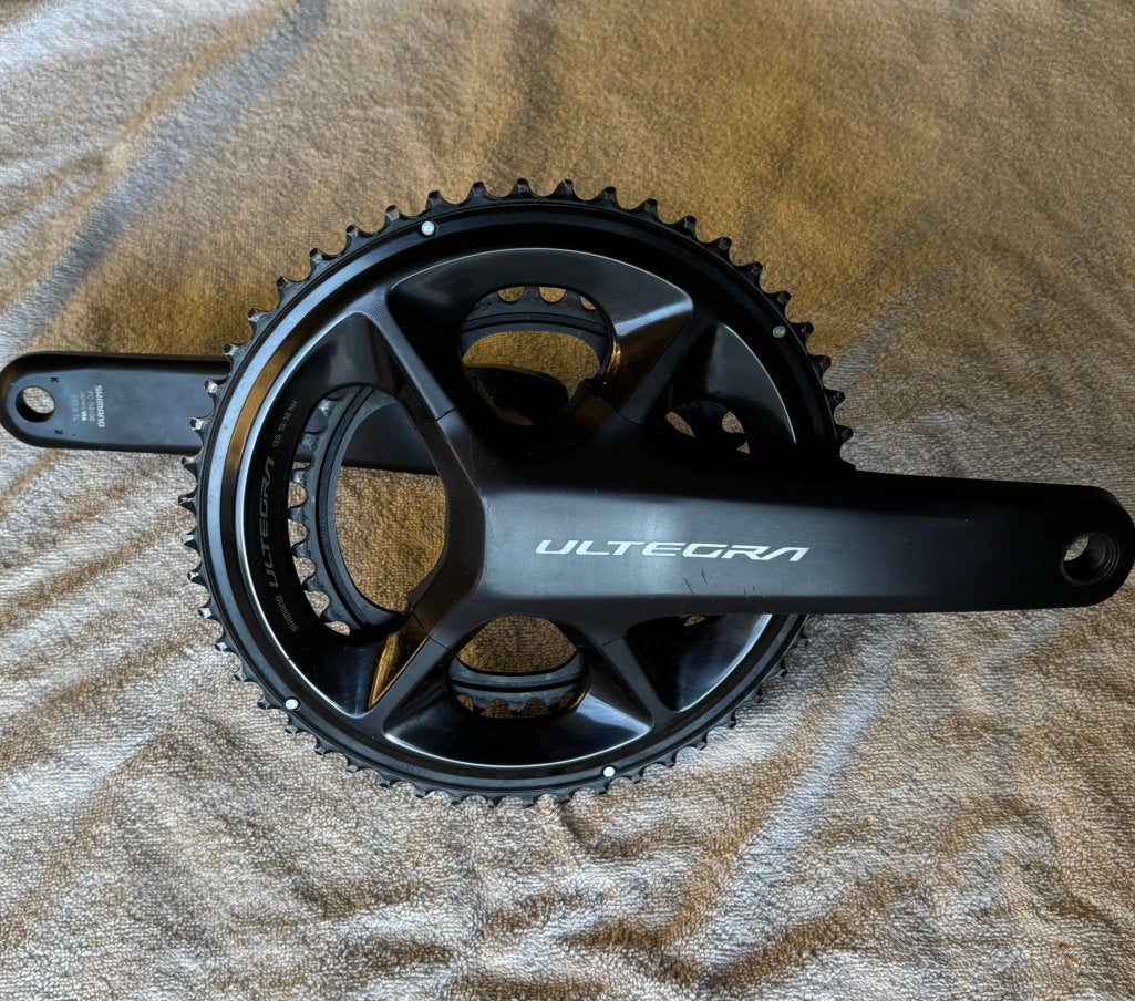 Shimano Ultegra Crank 12sp R8100, Fietsen en Brommers, Crankstel of Pedalen, Racefiets, Ophalen of Verzenden, Zo goed als nieuw
