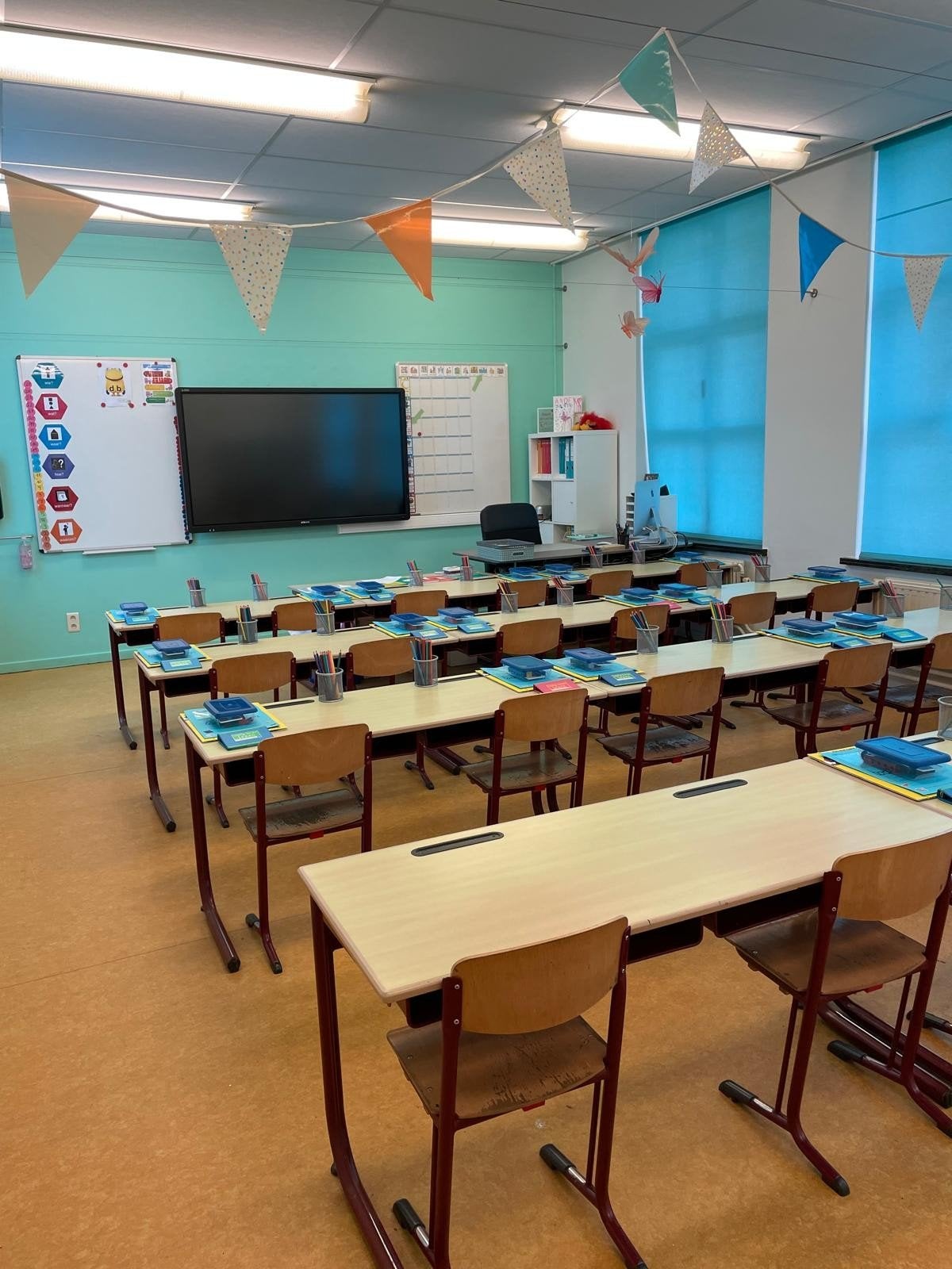 Schoolbanken, Diversen, Schoolbenodigdheden, Ophalen, Gebruikt