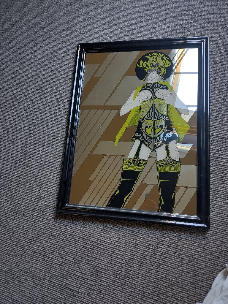 Spiegel jaren 80, Antiek en Kunst, Ophalen