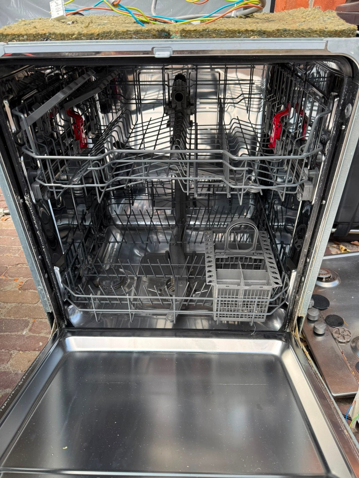 Vaatwasmachine(inbouw), Ophalen, Inbouw