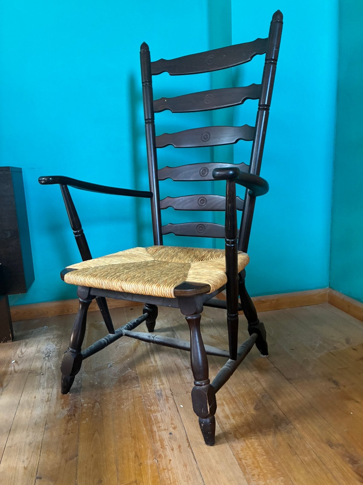 Vintage stoel, Huis en Inrichting, Ophalen, Gebruikt, Bruin, Vintage