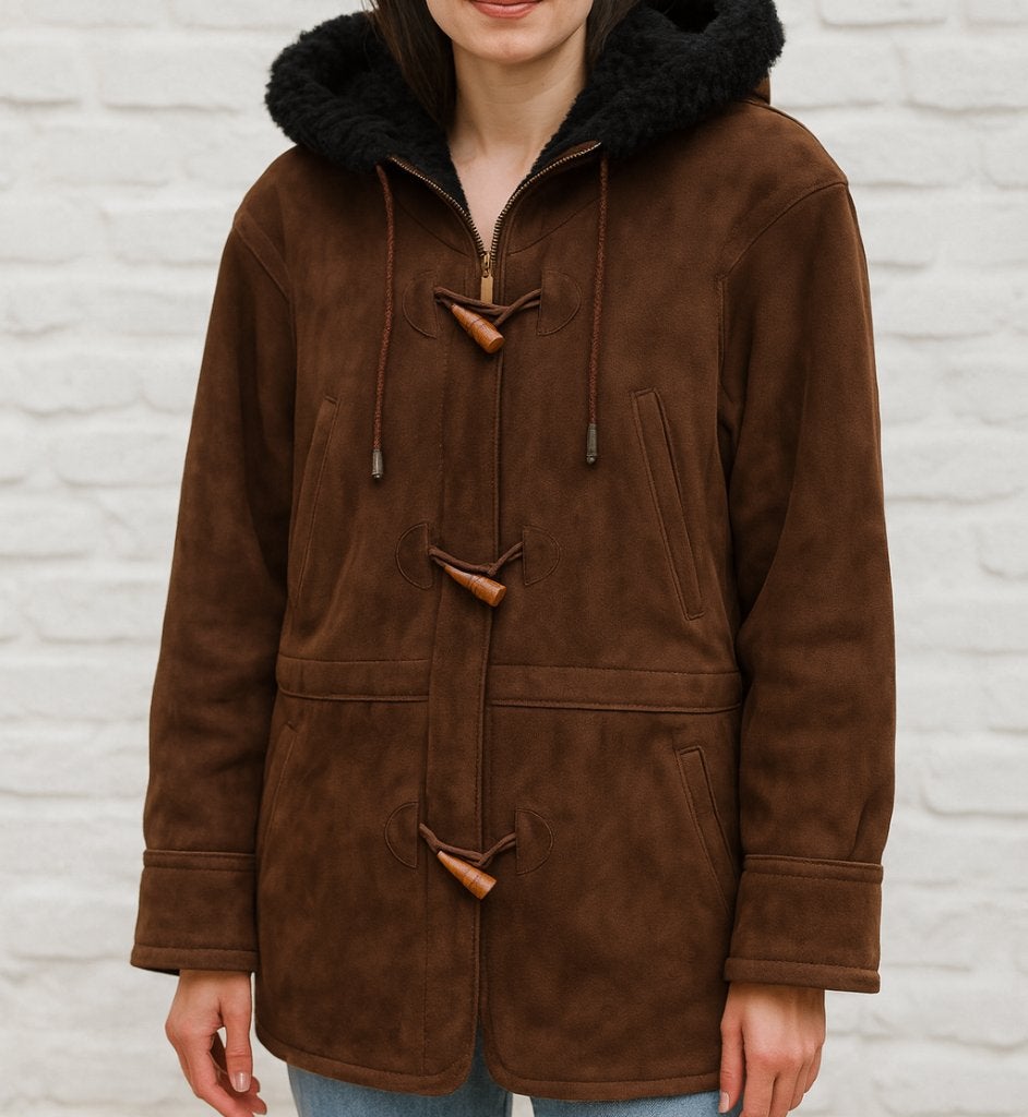 belle veste agneau SHEARLING DERI SARAY hiver pour femme T44, Vêtements | Femmes, Enlèvement ou Envoi, Comme neuf, Taille 42/44 (L)