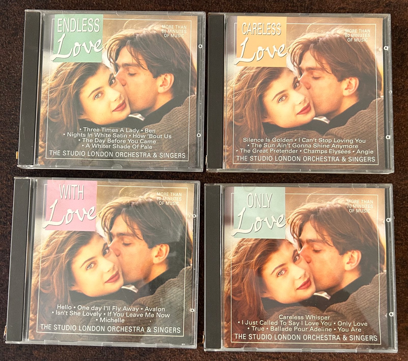 4 CD romantiques — The Studio London Orchestra & Singers, Enlèvement ou Envoi, Comme neuf