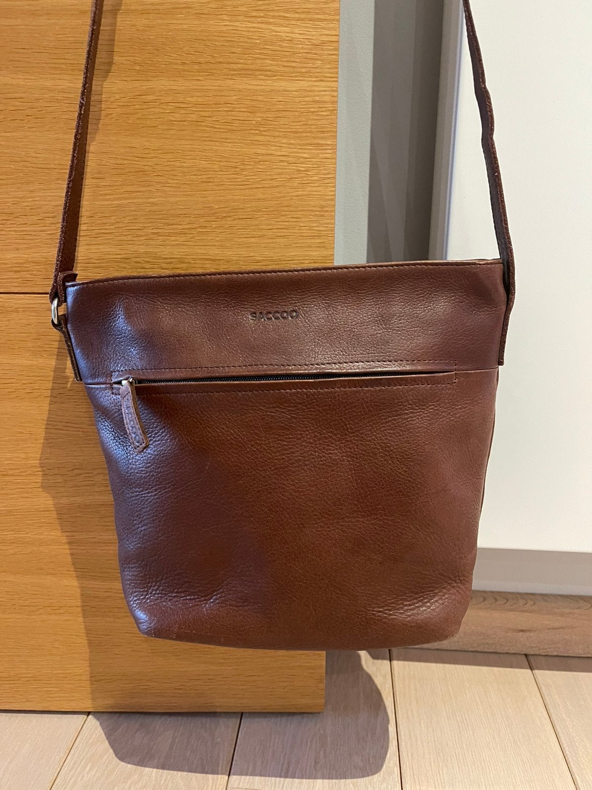 sac en cuirb brun, Enlèvement, Neuf, Brun, Cuir