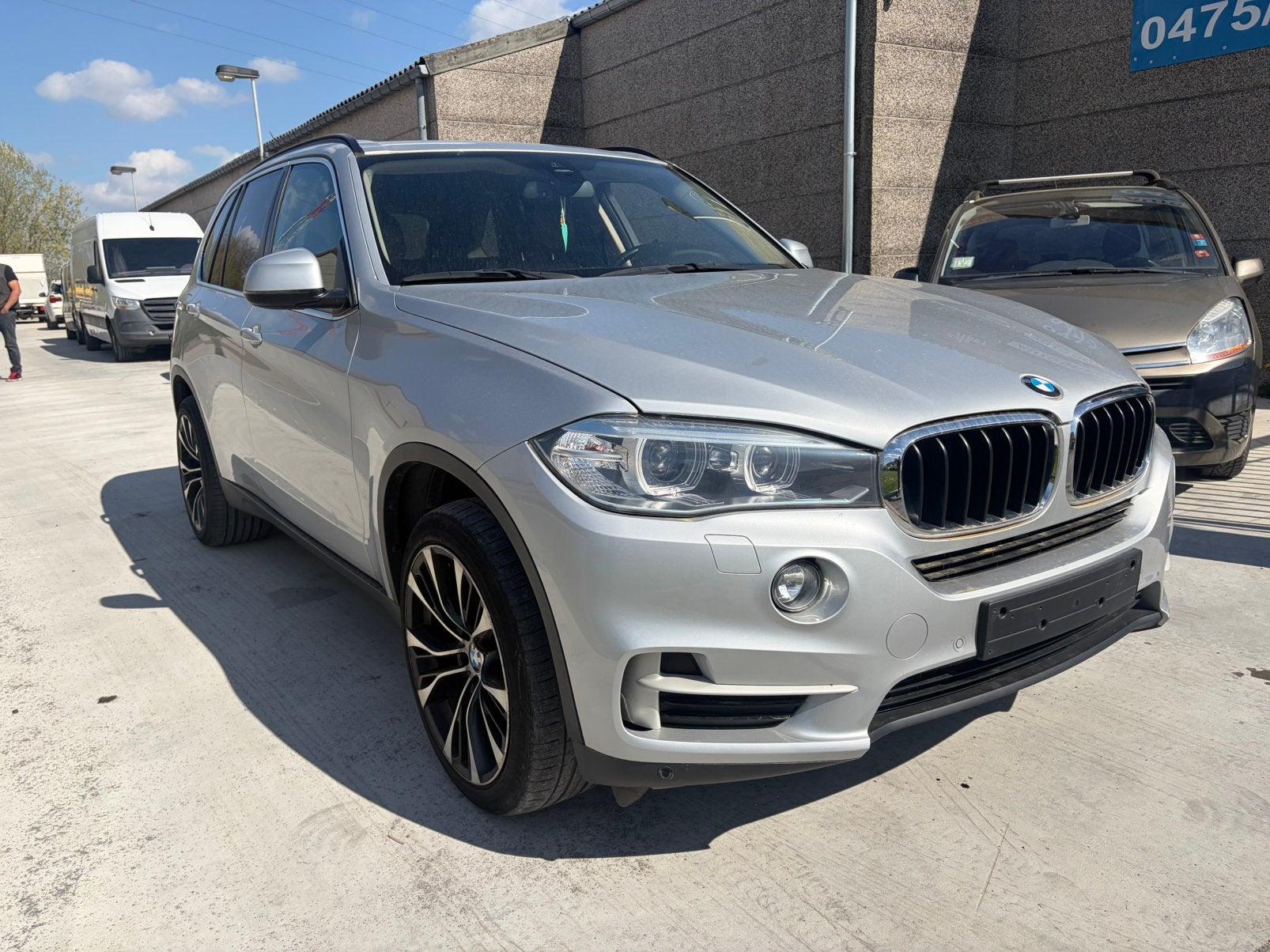 BMW X5, Auto's, Automaat, Leder, Bedrijf, Diesel