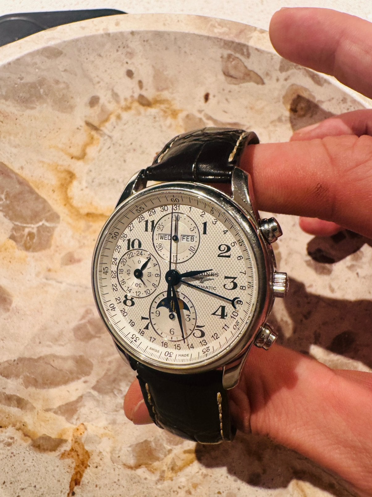Longines master collection L2.673.4.78.3, Handtassen en Accessoires, Horloges | Antiek, Ophalen of Verzenden, Longines