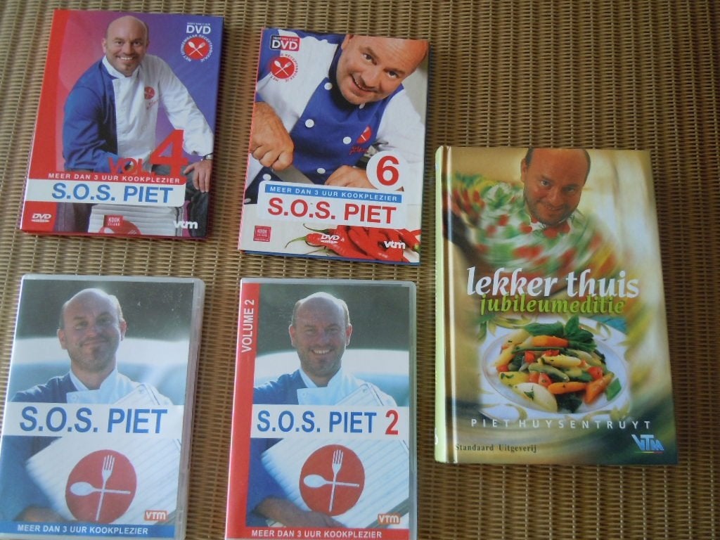 Piet Huysentruyt - lekker thuis, Boeken, Ophalen
