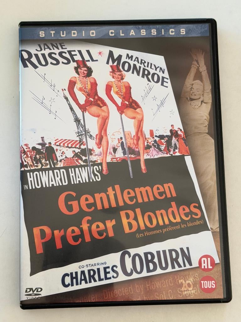 Gentlemen Prefer Blondes (DVD), Cd's en Dvd's, Dvd's | Klassiekers, Gebruikt, Alle leeftijden, Overige genres, Ophalen of Verzenden