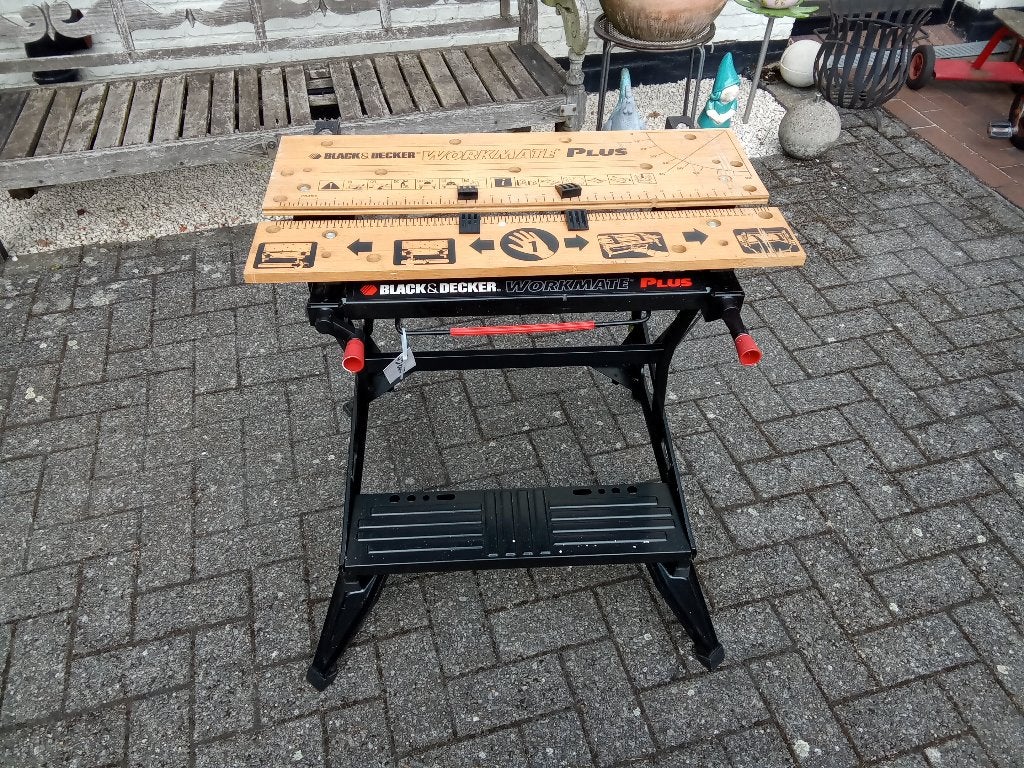Workmate merk Black & Decker Plus zo goed als nieuw., Ophalen, Zo goed als nieuw, 70 tot 120 cm, Inklapbaar