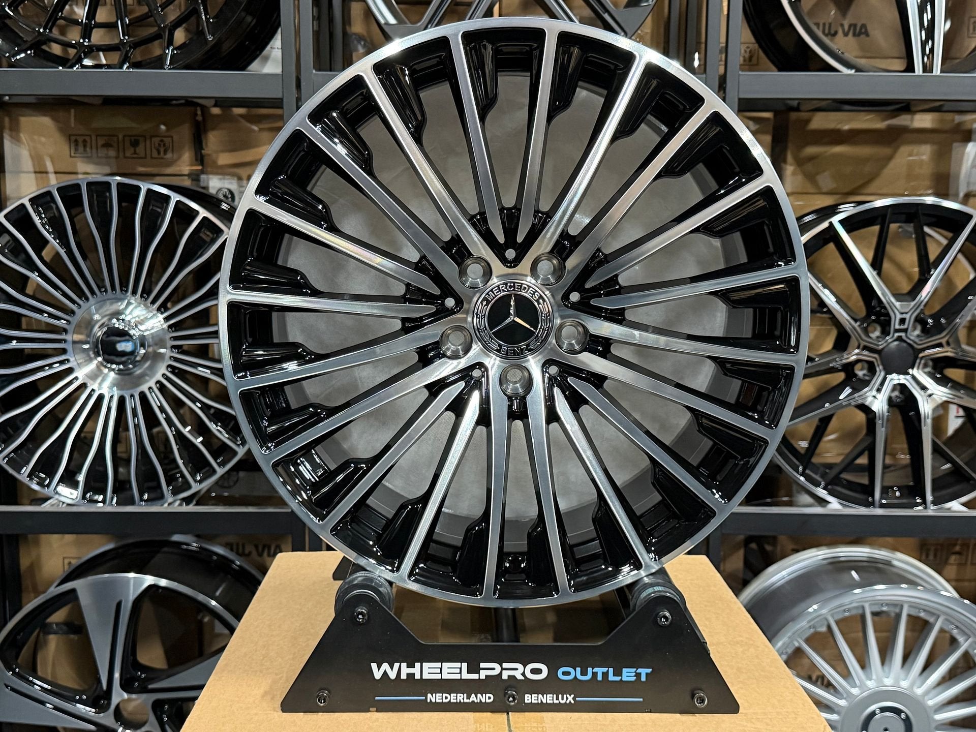 19'' Mercedes AMG Look velgen C E S CLS GLC GLE GLS, Auto-onderdelen, Banden en Velgen, Velg(en), -, -, Nieuw