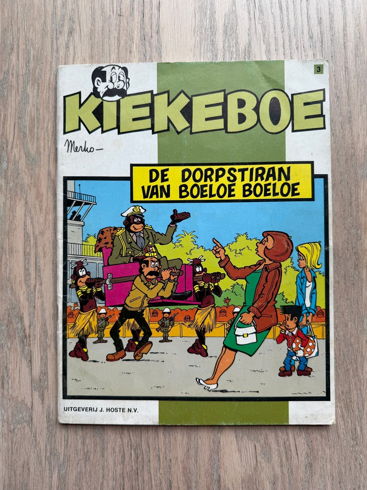 Kiekeboe nr3, Une BD, Enlèvement ou Envoi, Utilisé