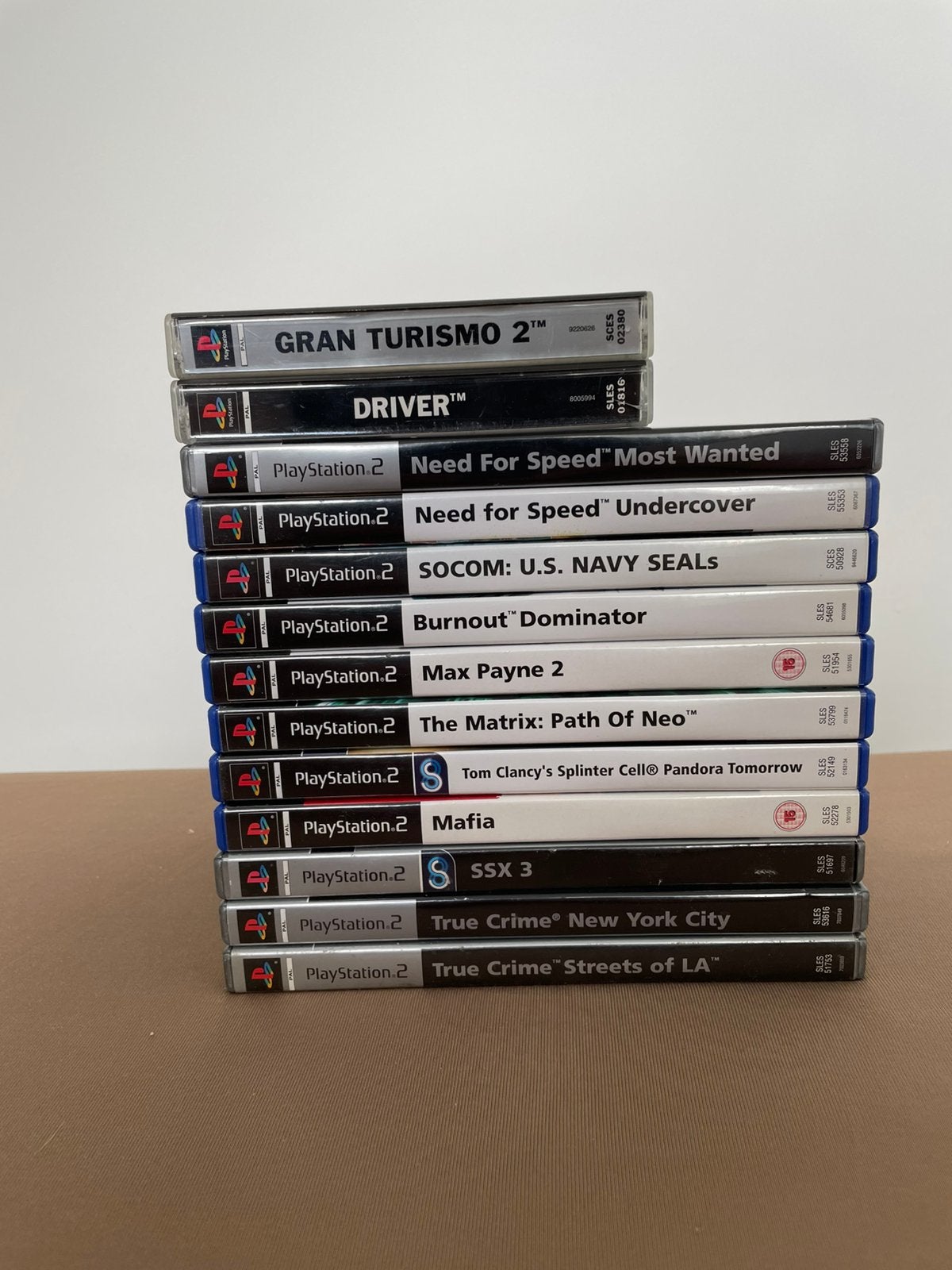 Ps1 en ps2 games 16 stuks, driver, nfs, mafia, max payne, Games en Spelcomputers, Ophalen of Verzenden, Zo goed als nieuw