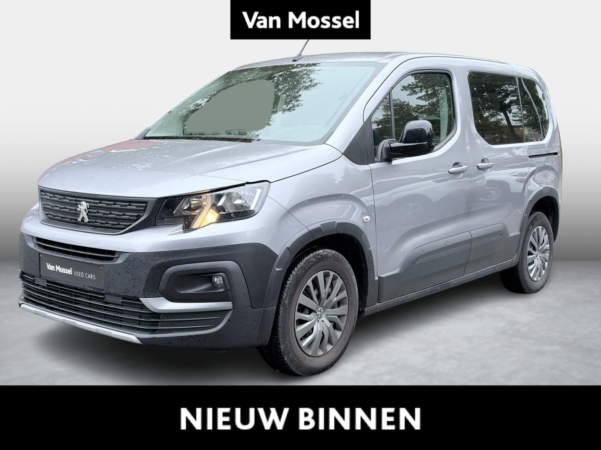 Peugeot Rifter 1.2 PureTech 110 S/S Active, Autos, 1473 kg, Argent ou Gris, Entreprise, Assistance au freinage d'urgence