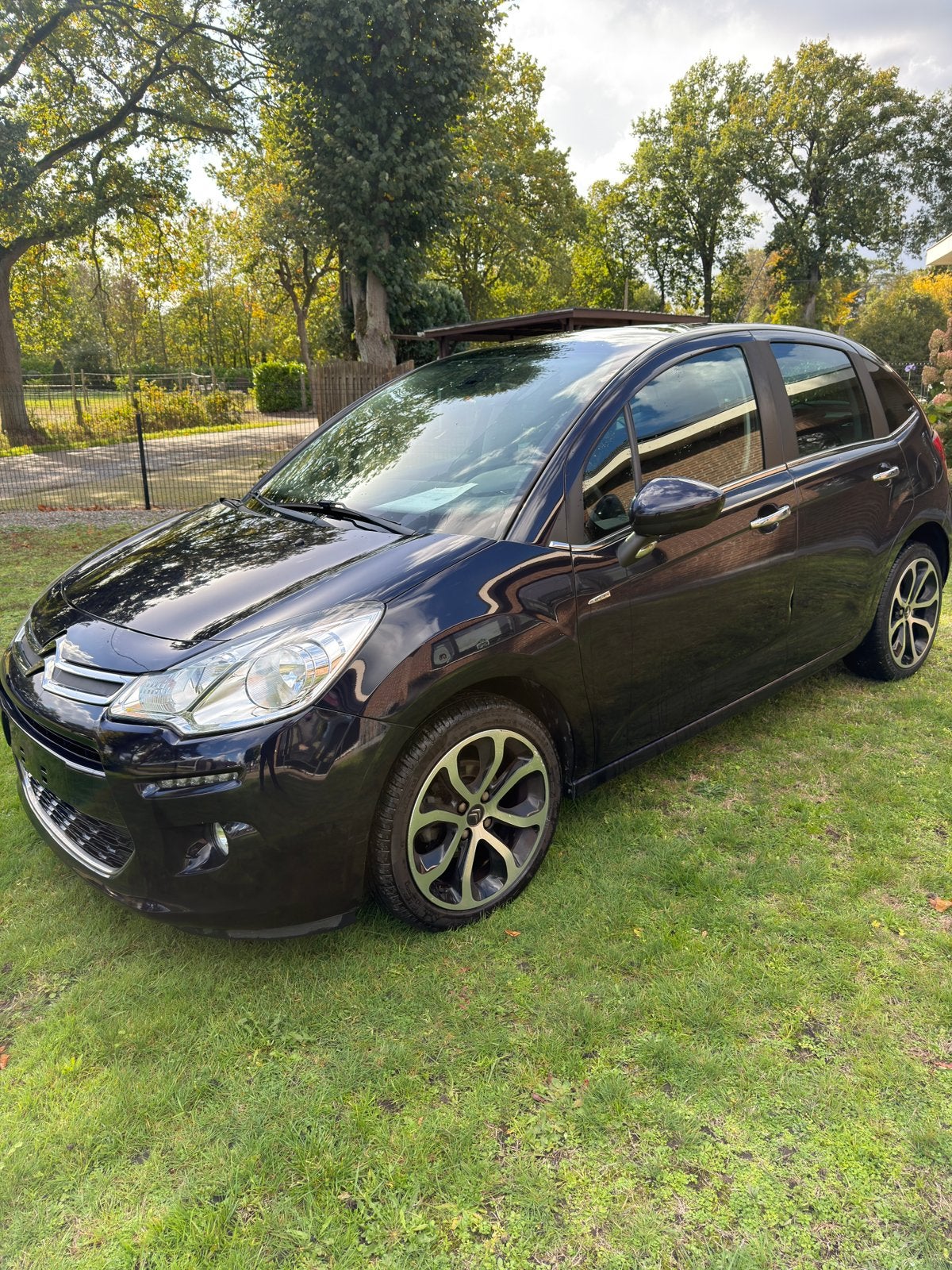 Citroen C3* 1.2Benzine * 84.900KM*Full-Option*, Auto's, Voorwielaandrijving, Stof, 1199 cc, Blauw