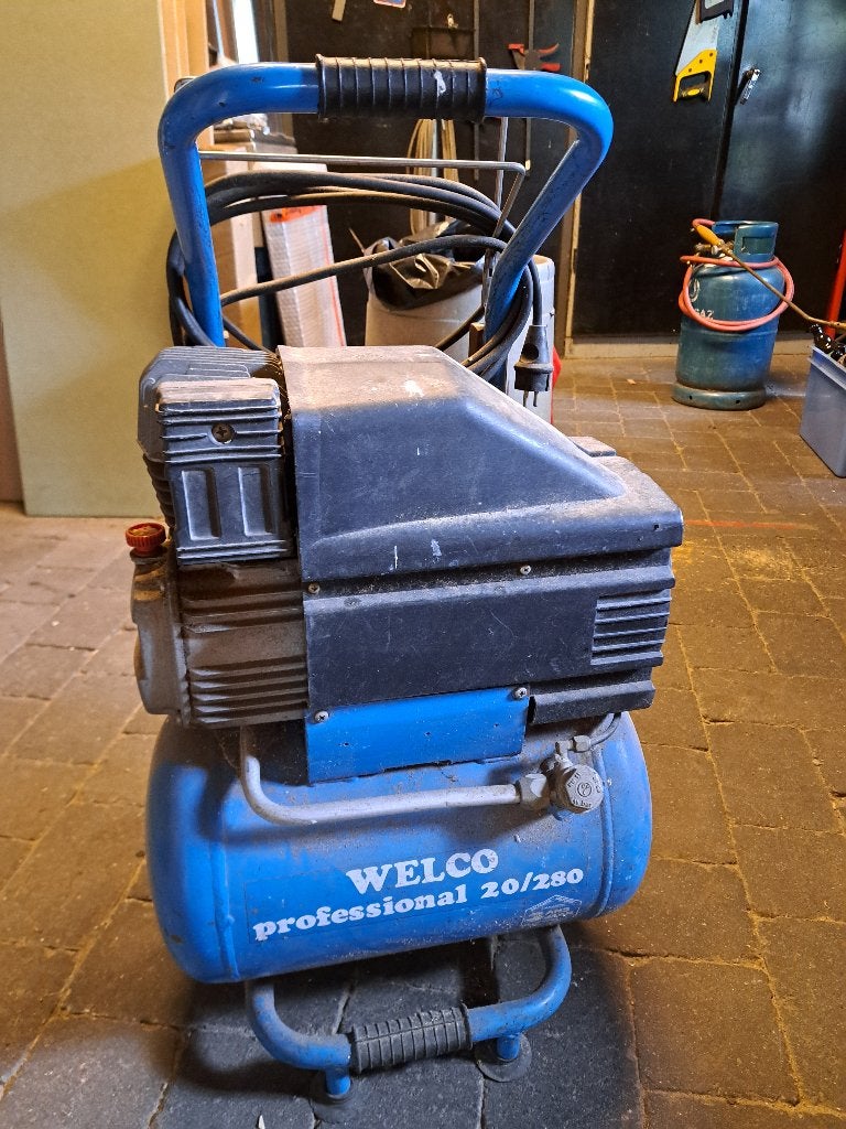 compressor, Ophalen, Gebruikt, 6 tot 10 bar, Mobiel