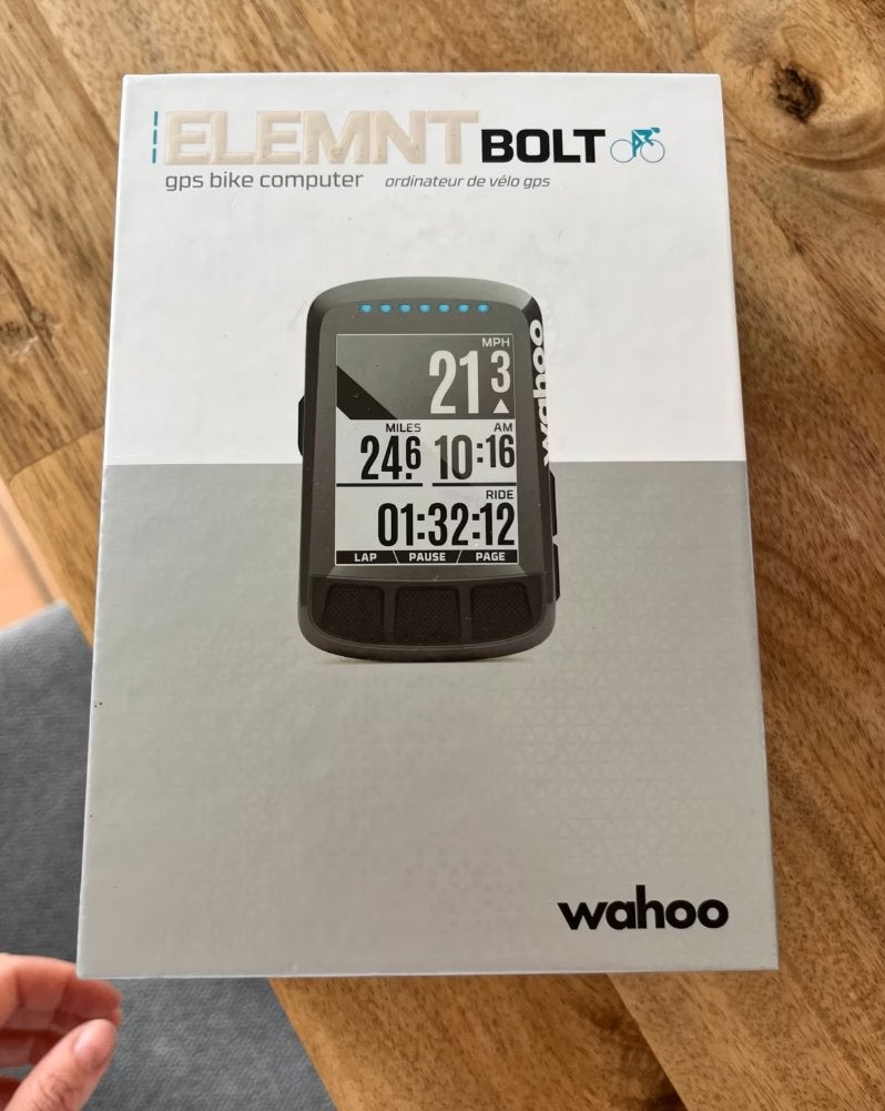 Wahoo ELEMNT BOLT Fietsgps, Fietsen en Brommers, Ophalen of Verzenden, Draadloos, Nieuw