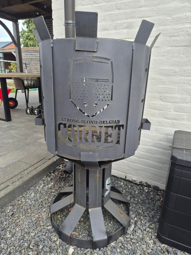 Vuurkorf Cornet (collectorsitem), Enlèvement