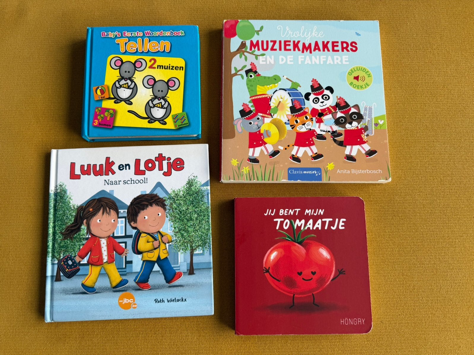 Ensemble de 4 livres pour enfants, Livres, Enlèvement ou Envoi, Utilisé