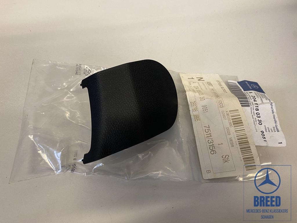NOS afdekking gordel links zwart Mercedes-Benz W204 C209, -, Nieuw, Ophalen of Verzenden, -