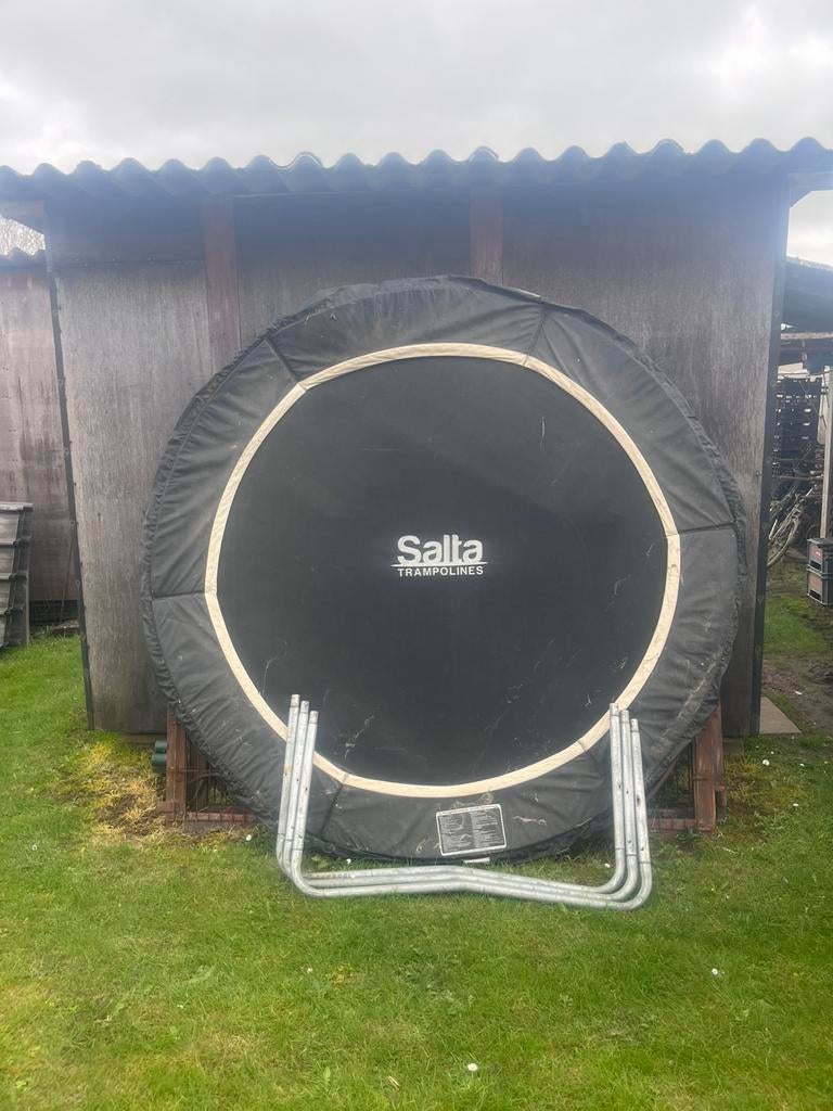 Trampoline, Ophalen, Gebruikt