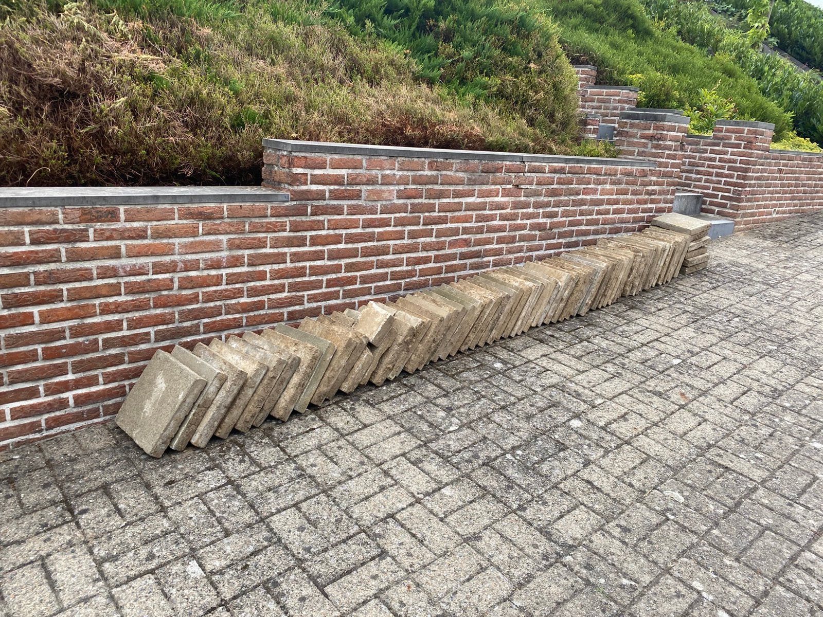 Gratis, Tuin en Terras, Tegels en Klinkers, Ophalen, Gebruikt
