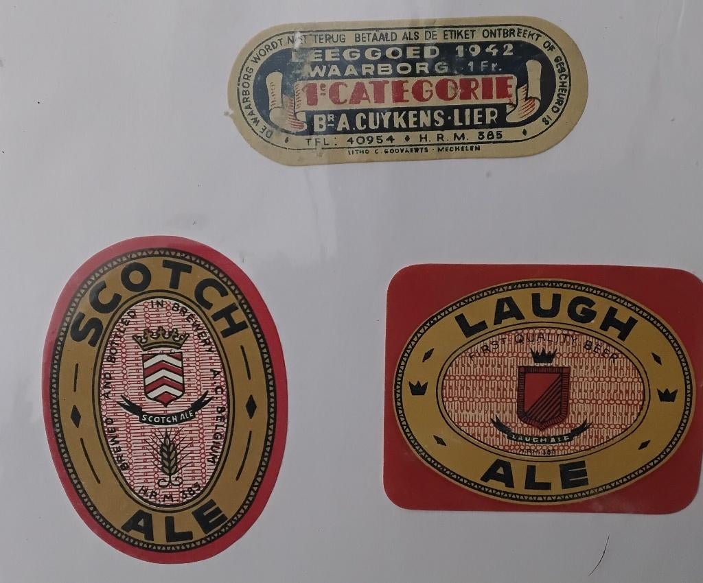 cuykens lier brouwerij, Verzamelen, Ophalen