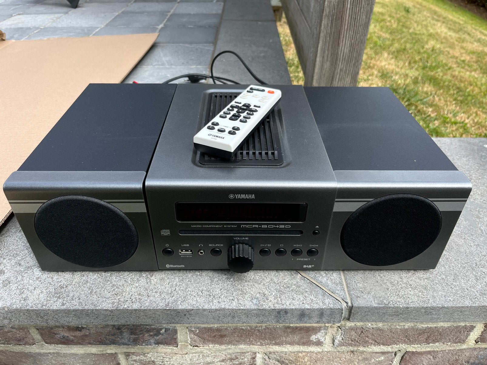 Yamaha MCR-B043D mini stereo Dab., Audio, Tv en Foto, Stereoketens, Ophalen, Zo goed als nieuw, Tuner of Radio, Microset