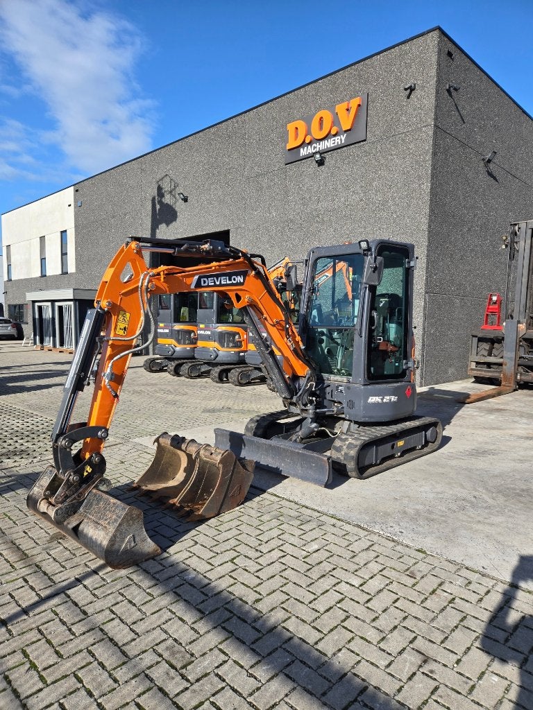 Develon DX27Z-7, Articles professionnels, Enlèvement, Excavatrice