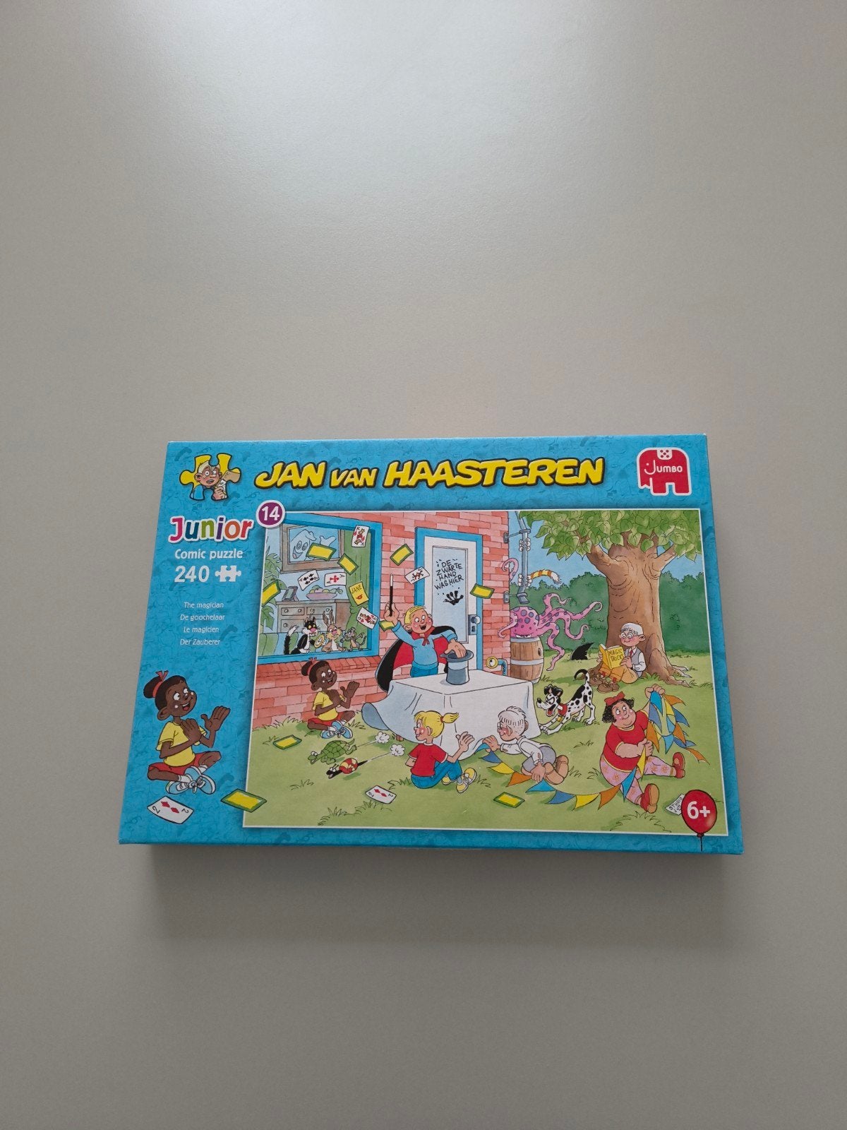 Jan Van Haasteren puzzel 240 stuks, Kinderen en Baby's, Speelgoed | Kinderpuzzels, Ophalen, Meer dan 50 stukjes, Gebruikt, Van hout