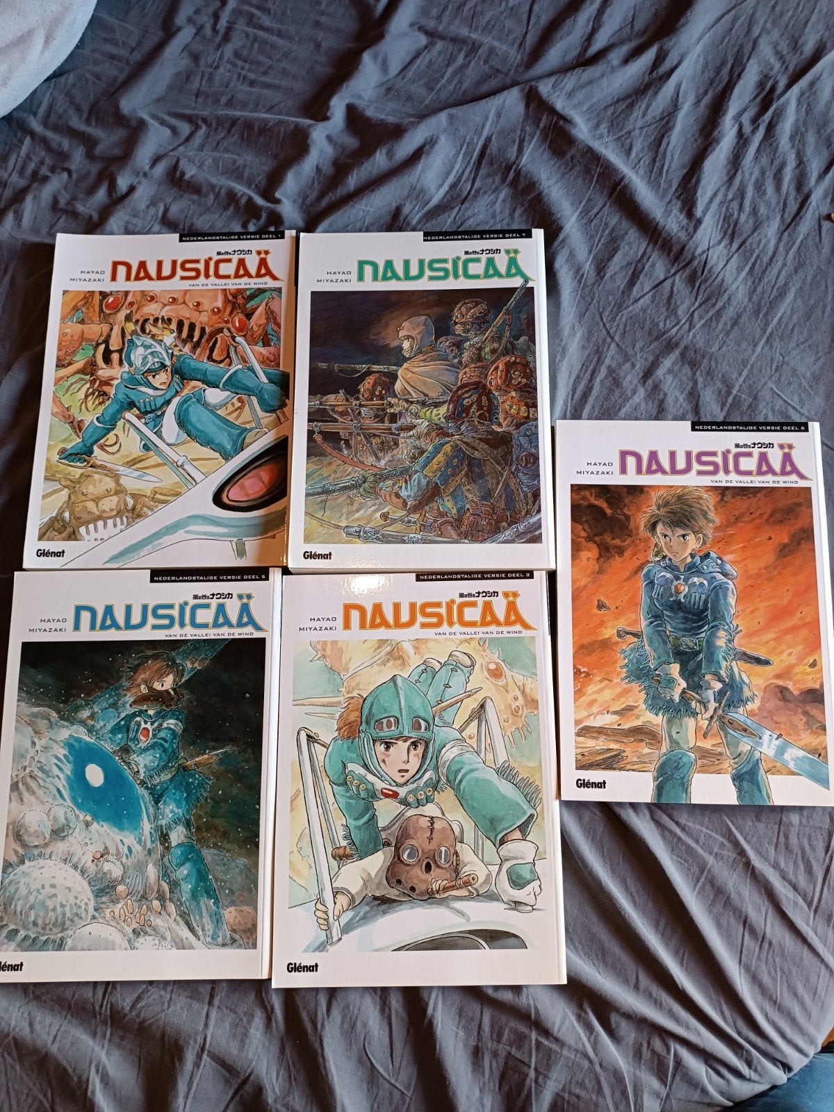 nausicaa 5 stuks 20€ Nederlandstalig geen verzending, Ophalen