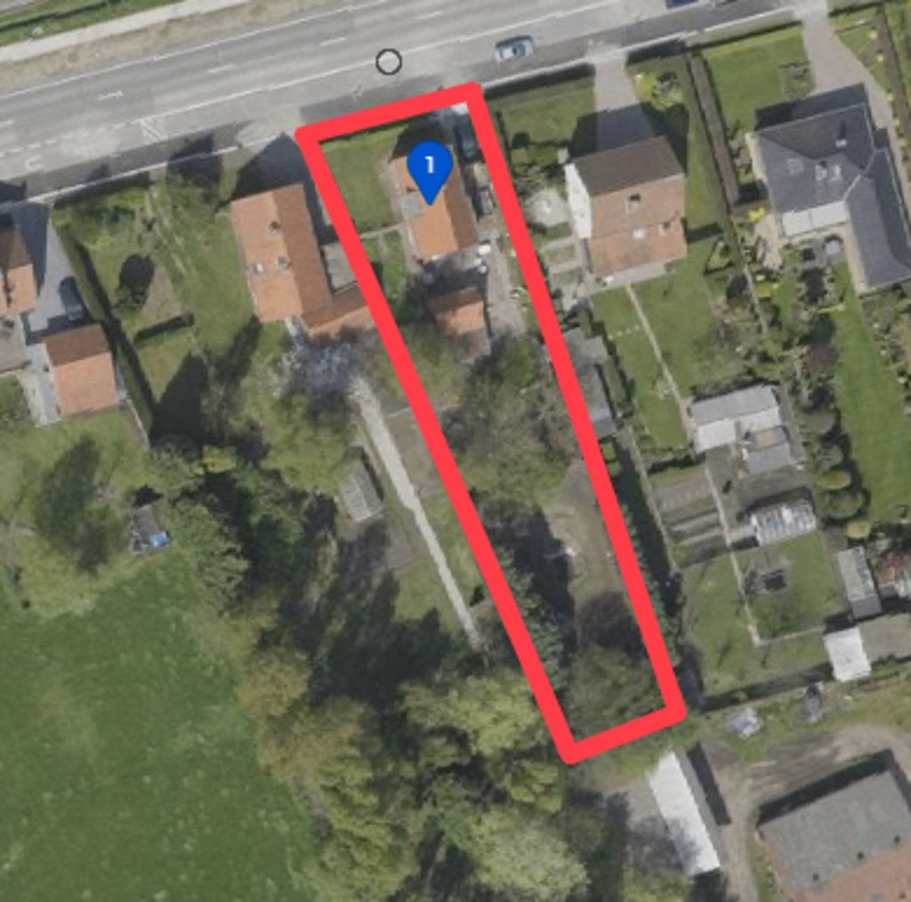 Bouwgrond (1.078m²) te koop te Zedelgem, Immo, Zedelgem, 500 tot 1000 m²