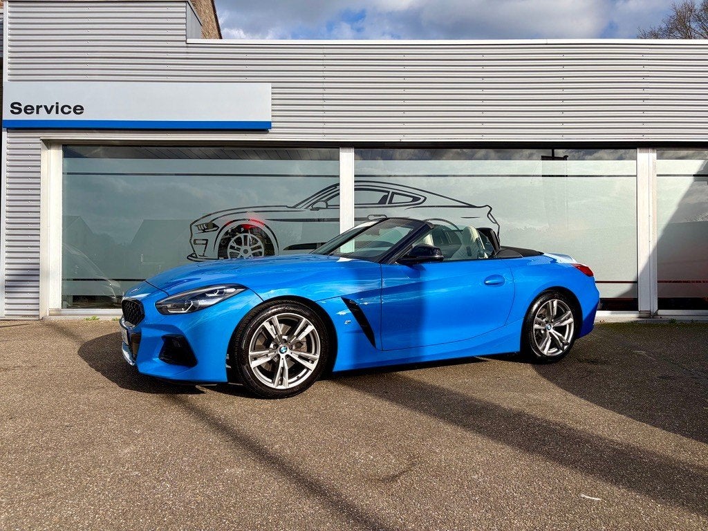 BMW Z4 2.0iAS sDrive -Sport Line -Pack M -Parf état -GarantI, Autos, Cuir, 139 g/km, Entreprise, Carnet d'entretien