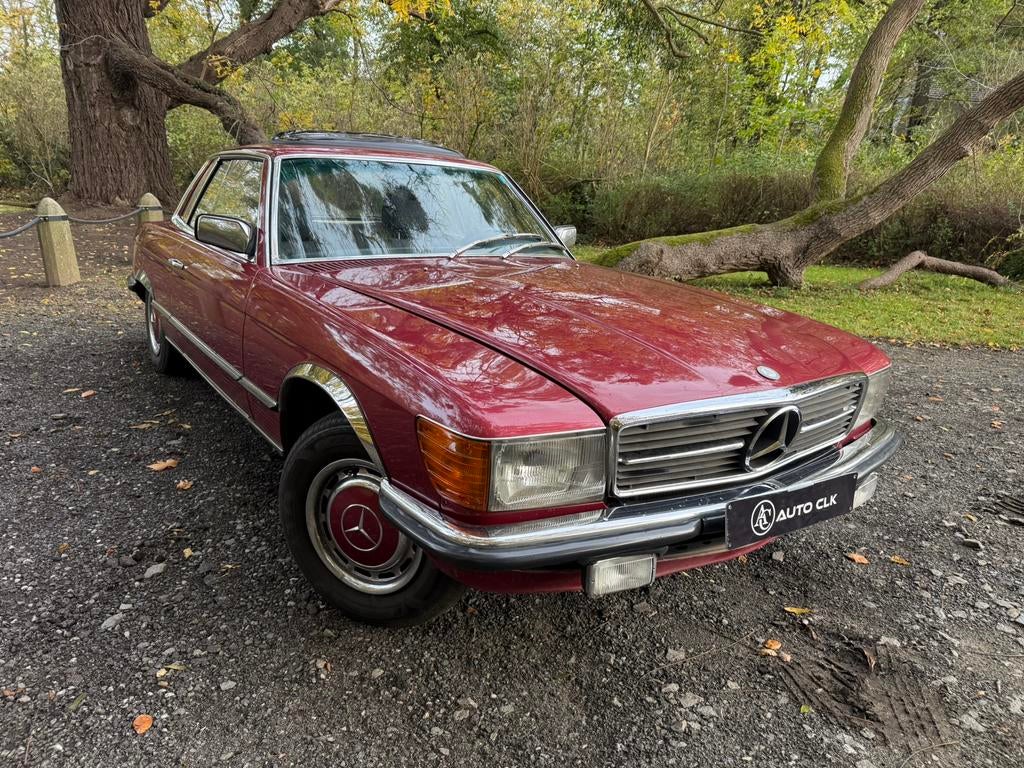 Mercedes SLC 350 1979 V8 Coupe Opendak SHOWROOM Staat, foto 12