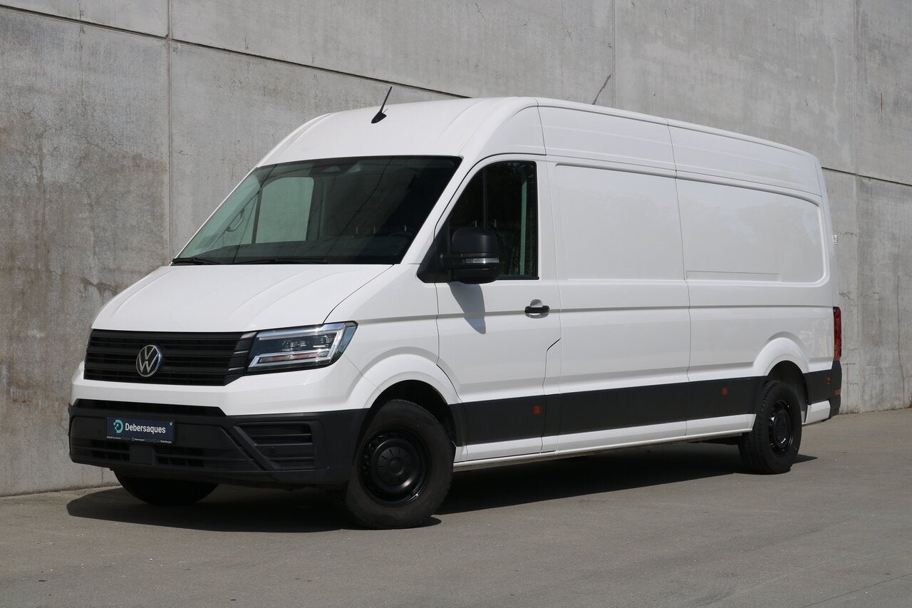 Volkswagen Crafter 2.0 TDI 14.3 m dsg new model, Auto's, 4 deurs, 131 kW, Wit, Bedrijf