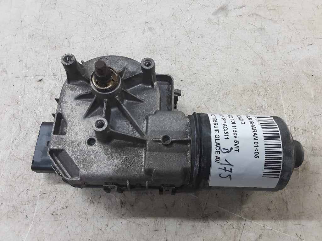 MOTEUR ESSUIE-GLACE AVANT Volkswagen Sharan (7M8 / M9 / M6), Autos : Pièces & Accessoires, Volkswagen, Mevr. I. Hauben, Utilisé