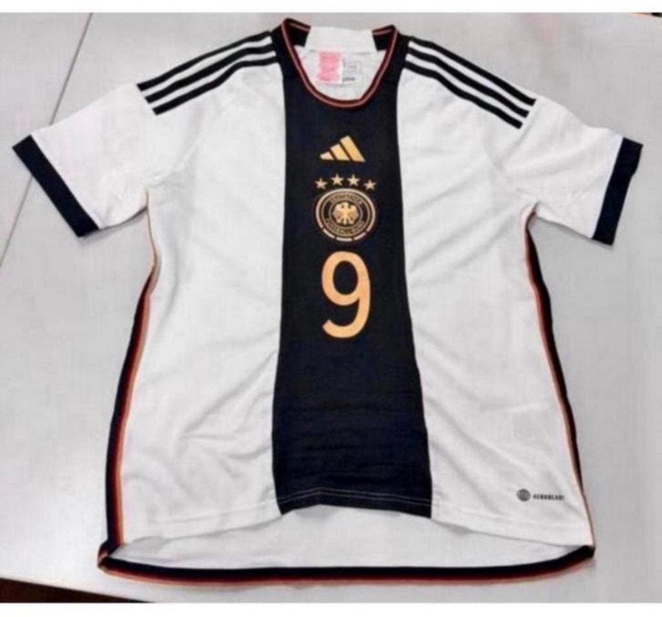 Duitsland 2022-2023 Germany thuis shirt Fullkrug 9 - 164, Ophalen of Verzenden, Zo goed als nieuw, Shirt