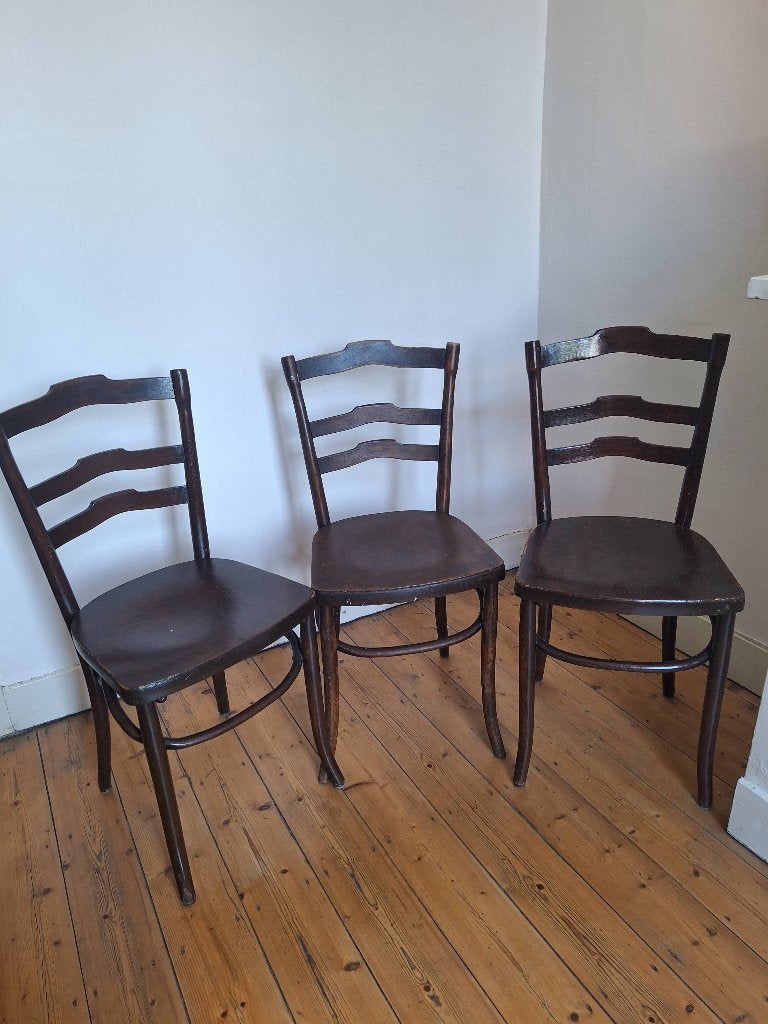 3 antieke stoelen, Cambier frères Ath, Enlèvement
