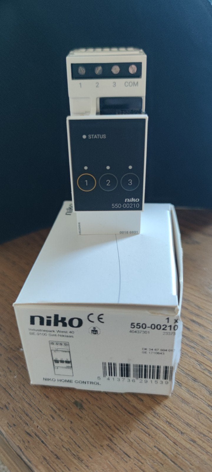 Module interface domotique Niko, Nieuw