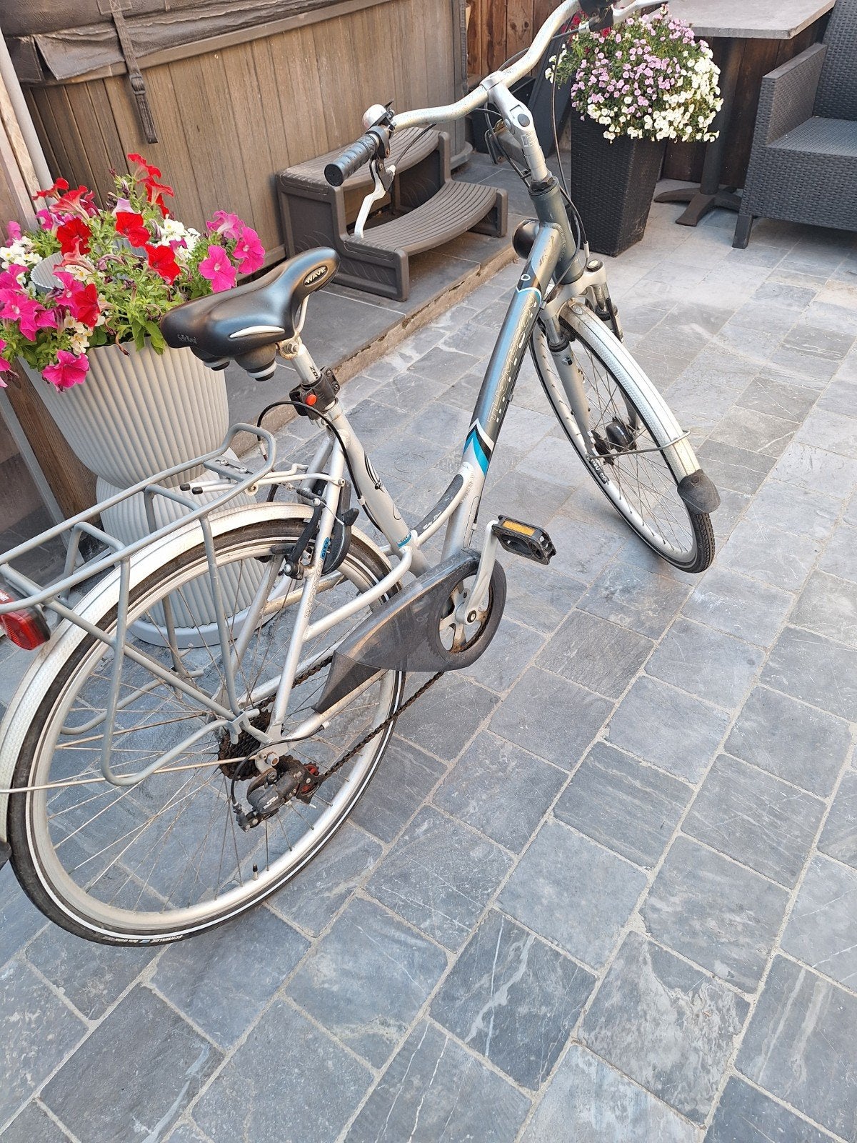 Nog prachtige fiets thompson, Ophalen