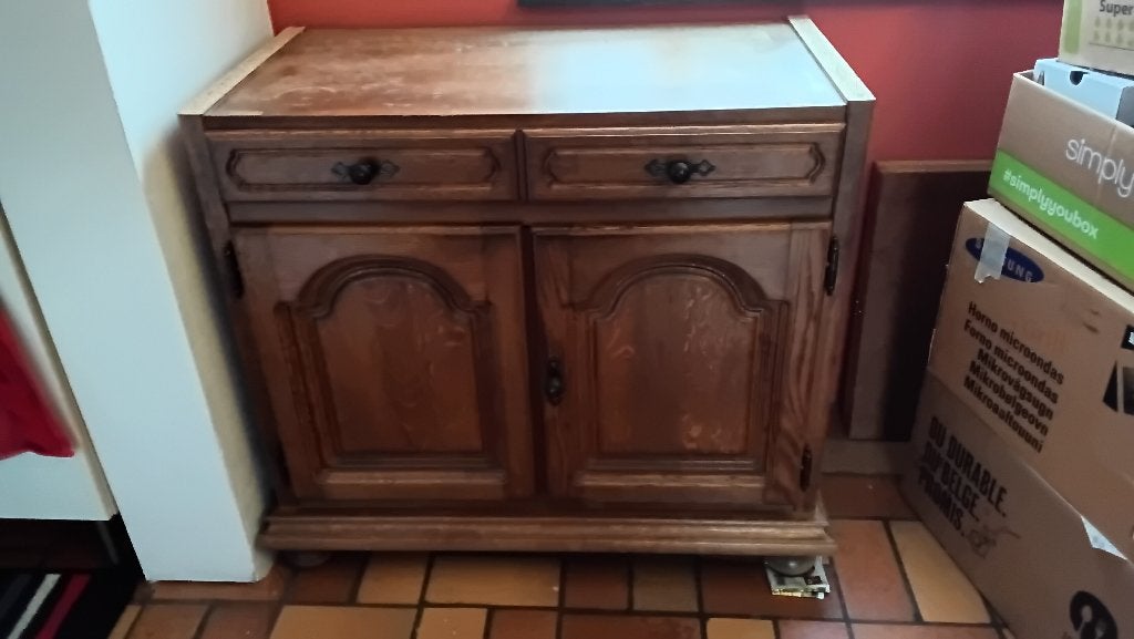 Armoire en bois, Maison & Meubles, Enlèvement, Utilisé