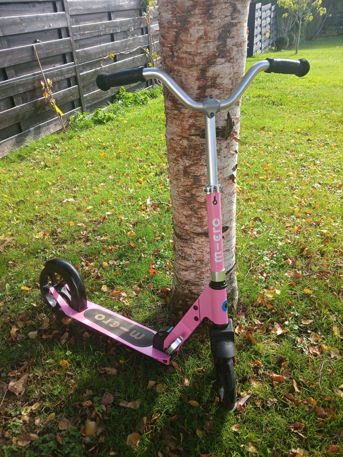 Roze microscooter, Ophalen, Gebruikt, Gewone step, Micro