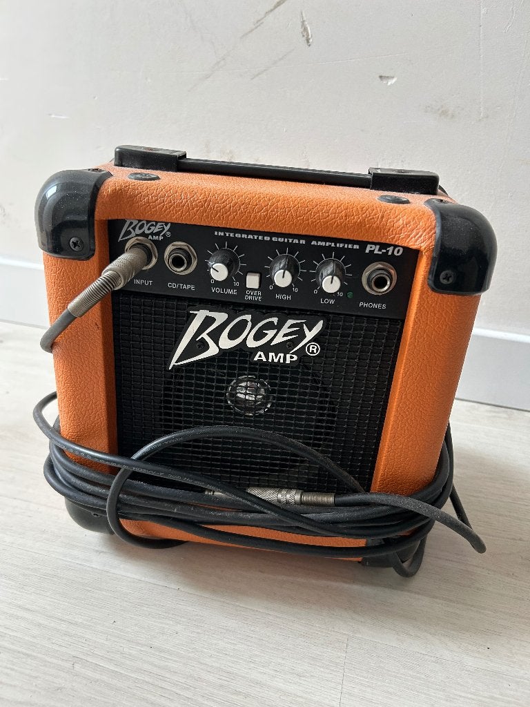 Versterker Bogey Amp PL 10 incl. Kabel, Muziek en Instrumenten, Ophalen, Gebruikt, Gitaar