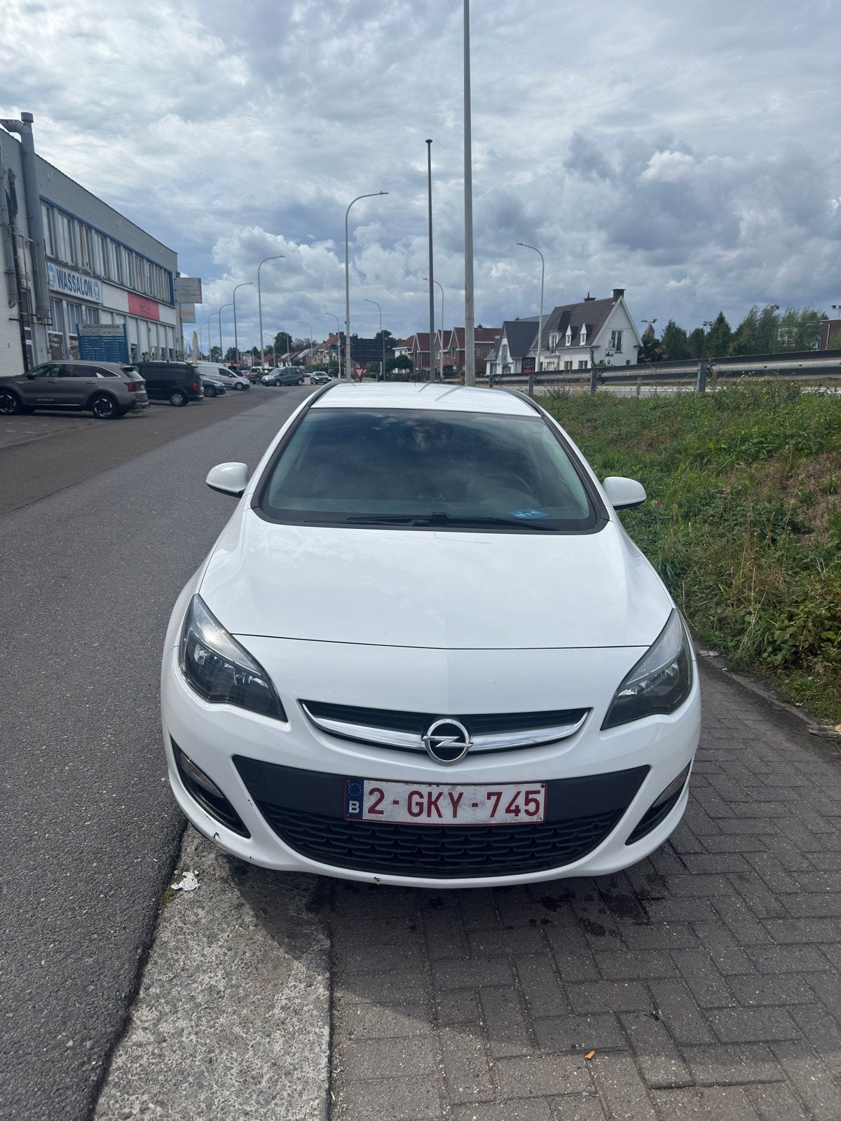 Opel Astra Sports Tourer 2016, Voorwielaandrijving, 4 cilinders, Leder en Stof, Wit